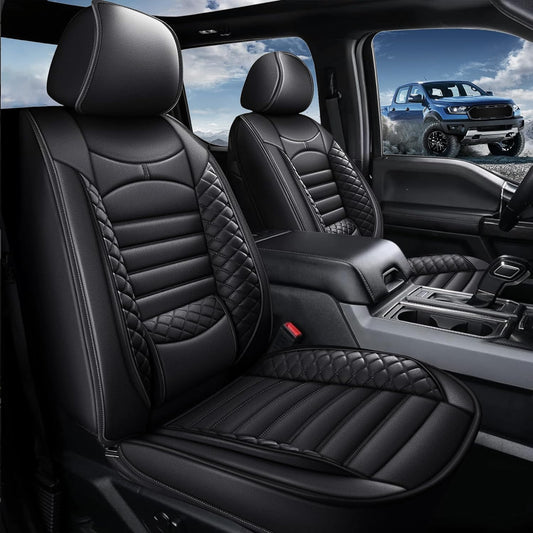 Custom Fit Faux Leather Seat Covers for Ford F150 and F250