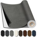 Suede Repair Patch Grey, 17x158 in Large Self-Adhesive Fabric Tape