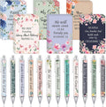 Colarr Christian Bulk Gifts Bible Verse Pens and Notebooks Set