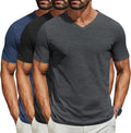 COOFANDY Men's V Neck T Shirt Classic Short Sleeve - Comfortable Daily