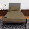 Twin XL Sheets Set - 3 Piece Ultra Soft Cooling Sheets (Taupe)