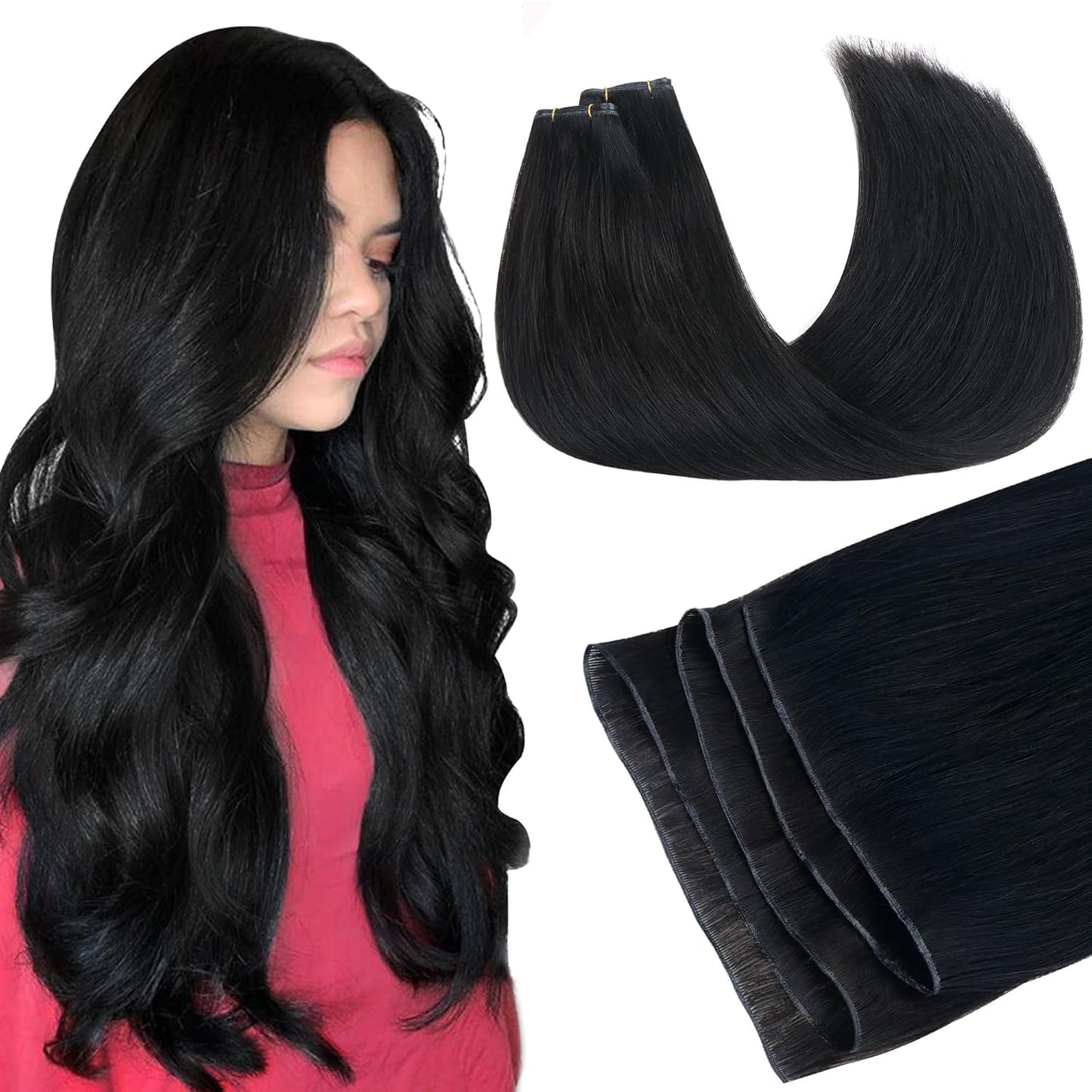 GOO GOO Genius Weft Hair Extensions for Effortless Style