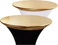 Gold Glitter Table Cap Duo for Luxurious Events
