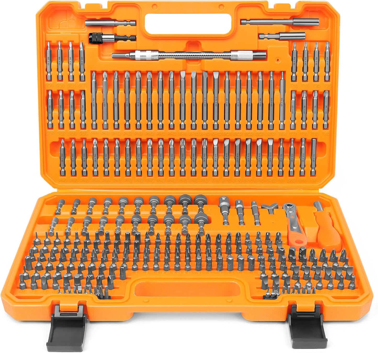 Amartisan 258-Piece Ultimate Screwdriver Bit Set for All Needs