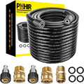 POHIR 100ft Pressure Washer Hose 4000 PSI for High Power Cleaning