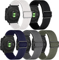 5 Packs Stretchy Nylon Bands Compatible with Garmin Instinct