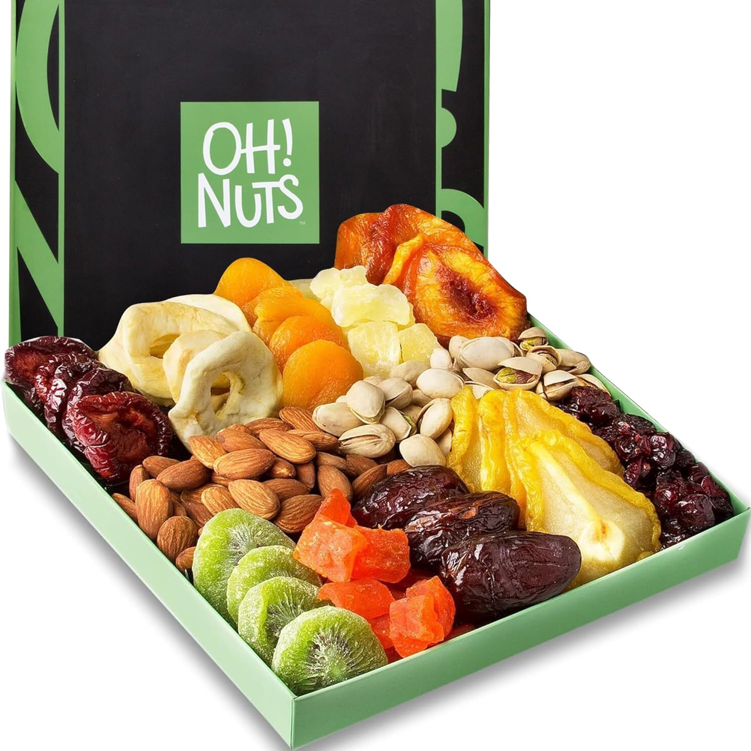 Oh! Nuts Dried Fruits and Nuts Gift Basket - Premium Healthy Treats