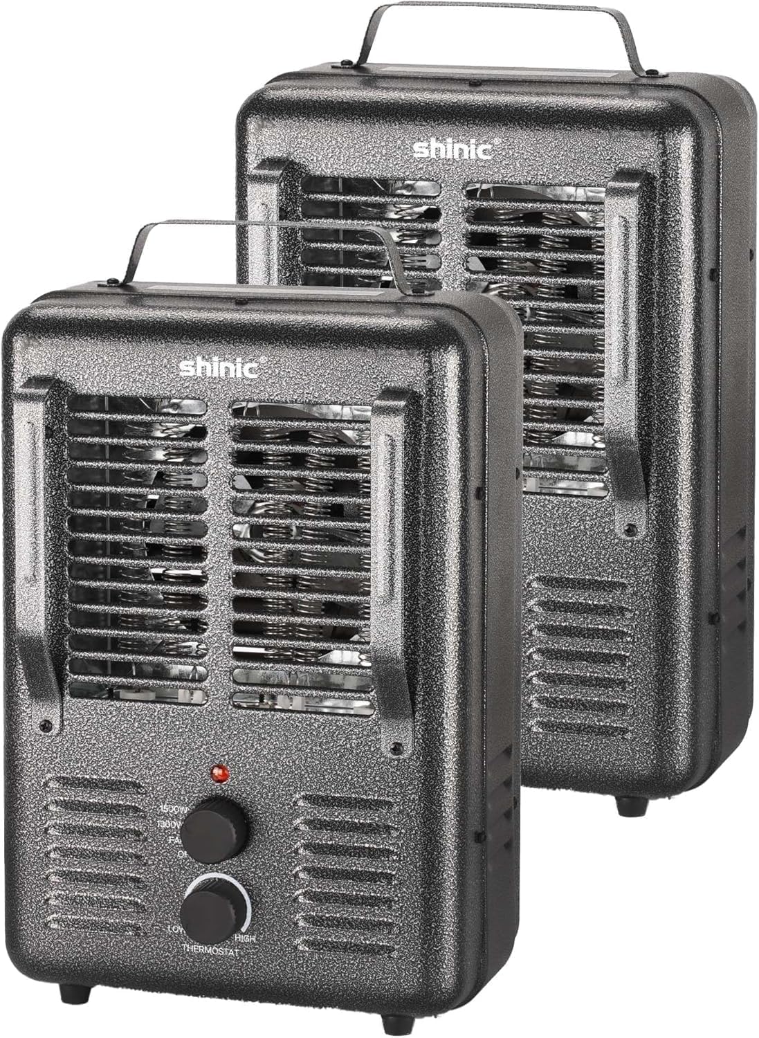 Shinic Space Heater 1500W with Thermostat for Efficient Heating