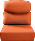 Luxury 22x24/22x25 6-Inch Smile Outdoor Cushions - Deep Seat Support