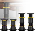 4 Pcs Adjustable Height Bed Support Legs 8.5-13 in - Center Support