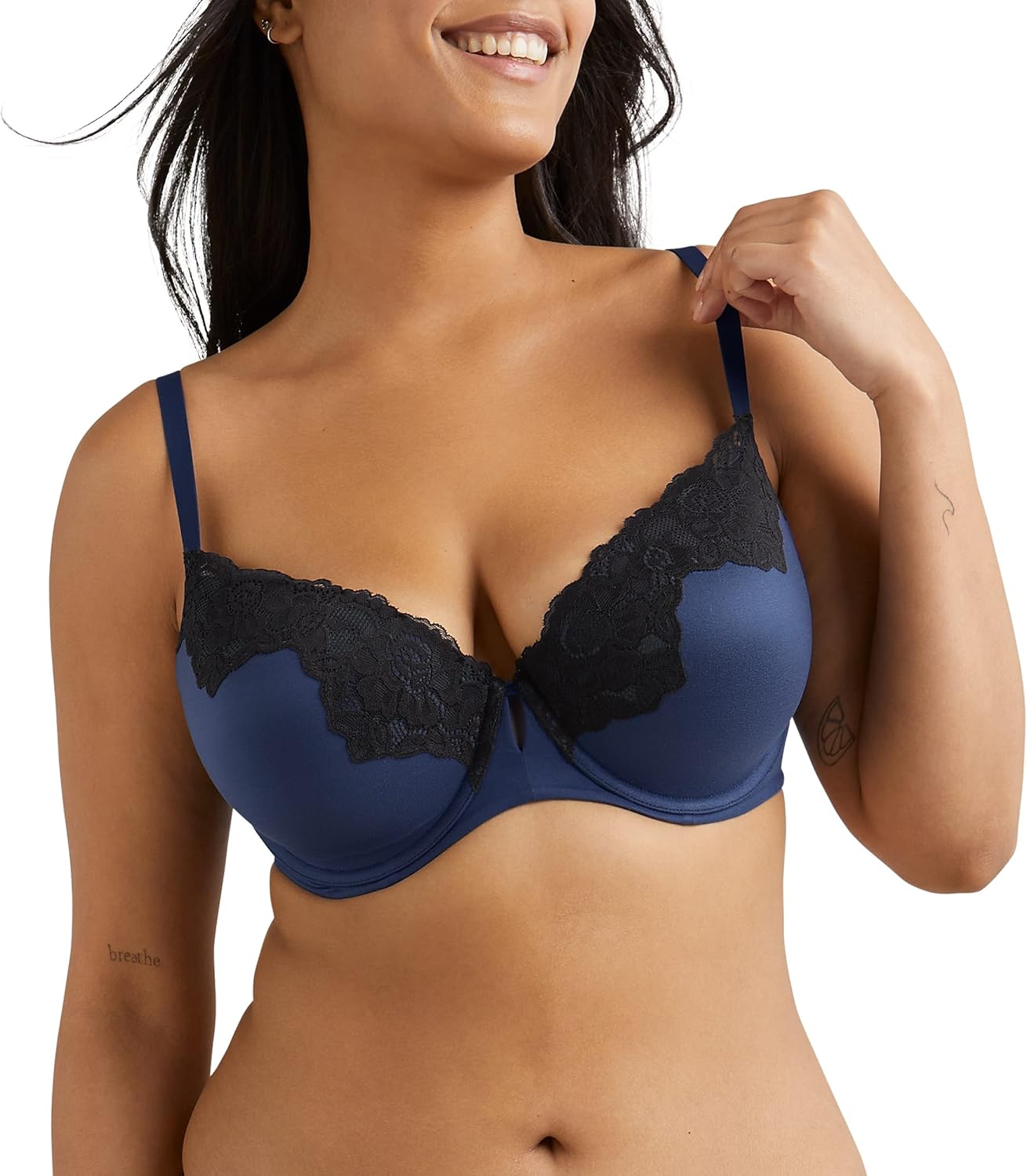 Comfort Devotion Your Lift Underwire Bra with Lace Trim Review