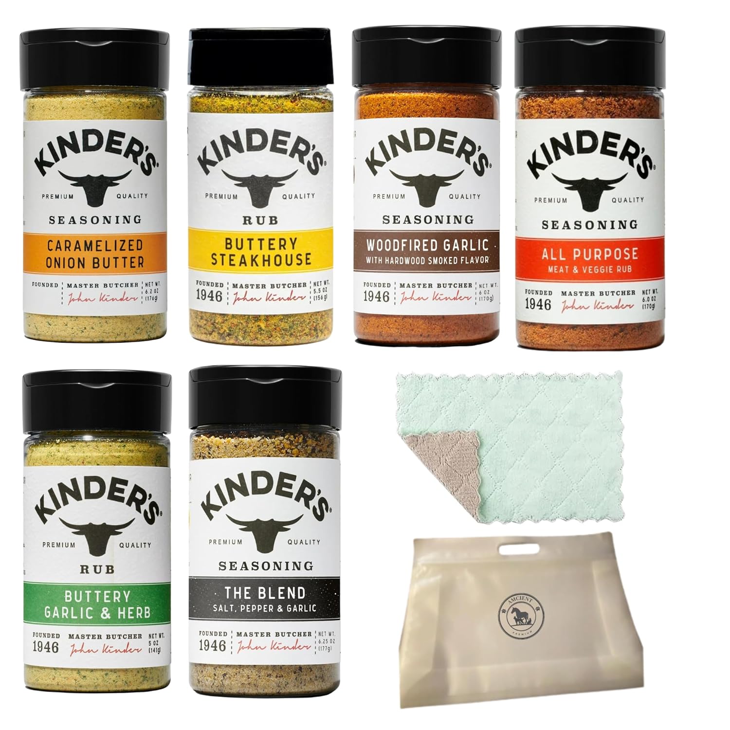 Kinders Seasoning Variety Pack for Flavorful Cooking Adventures