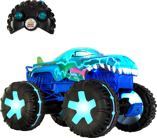 Mattel Hot Wheels Mega-Wrex RC Truck - Epic Lights & Sounds!