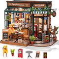 Rolife DIY Miniature House Kit 1:18 Coffee & Bar - Tipsy Restaurant