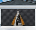 Car Garage Door Insulation Kit 16x7 ft - Magnetic Thermal Curtain