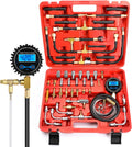 Digital Fuel Injection Pressure Tester Kit - Accurate 0-300 PSI