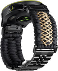 BINLUN Braided Paracord Watch Band 22mm - Rugged Sport Strap