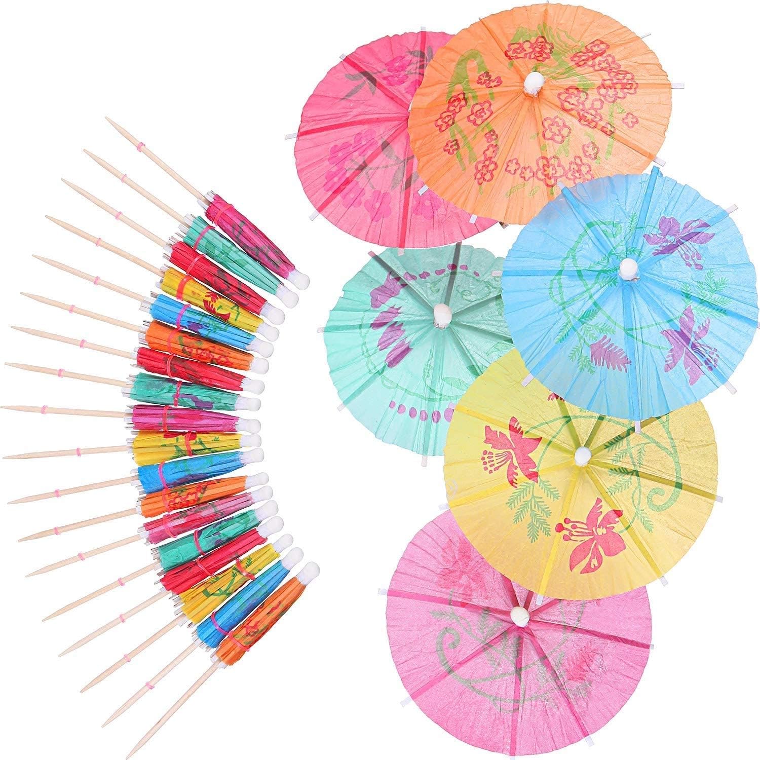 Colorful Cocktail Picks for Luau Fun!