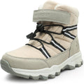 visionreast Kids Wool Lining Snow Boots for Boys Girls - Warm, NonSlip