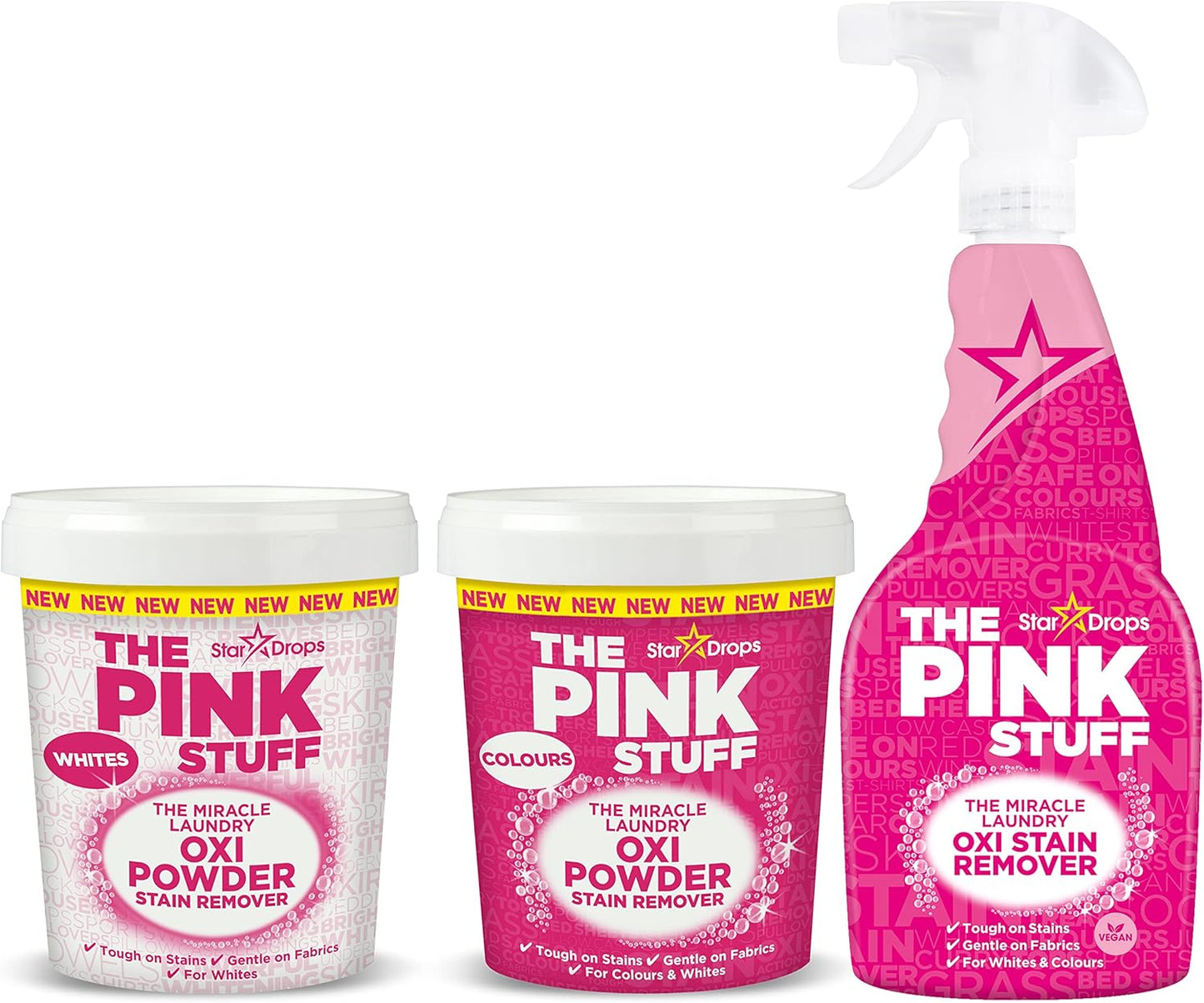 Stardrops Miracle Laundry Stain Remover Kit for Tough Stains