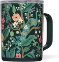 Triple Insulated Coffee Mug 16 oz Peacock Blue - Keeps Drinks Hot