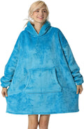 TORMAYS Sherpa Hoodie Blanket - Cozy & Oversized