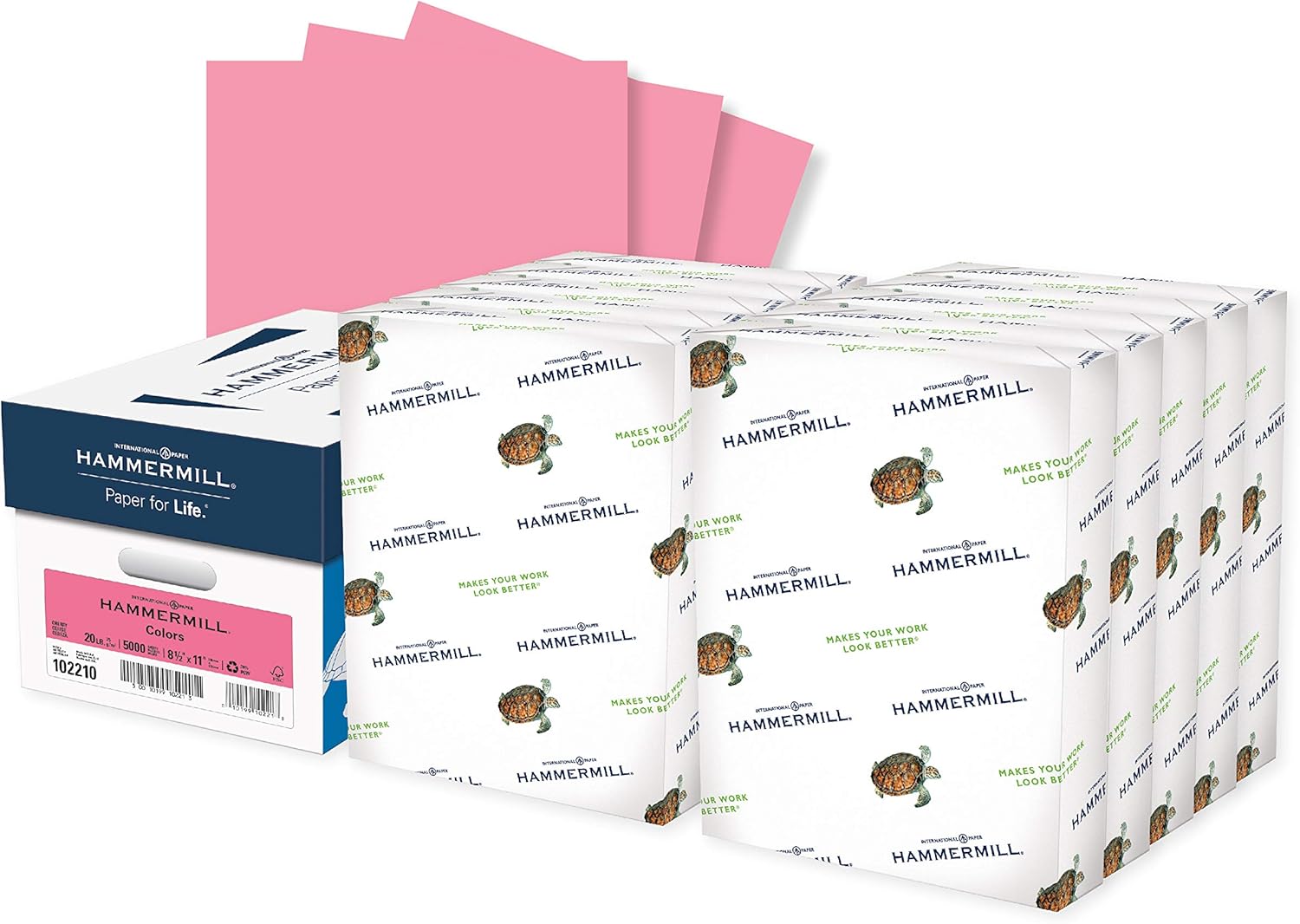Hammermill Colored Paper 20 lb Cherry Printer Paper Review