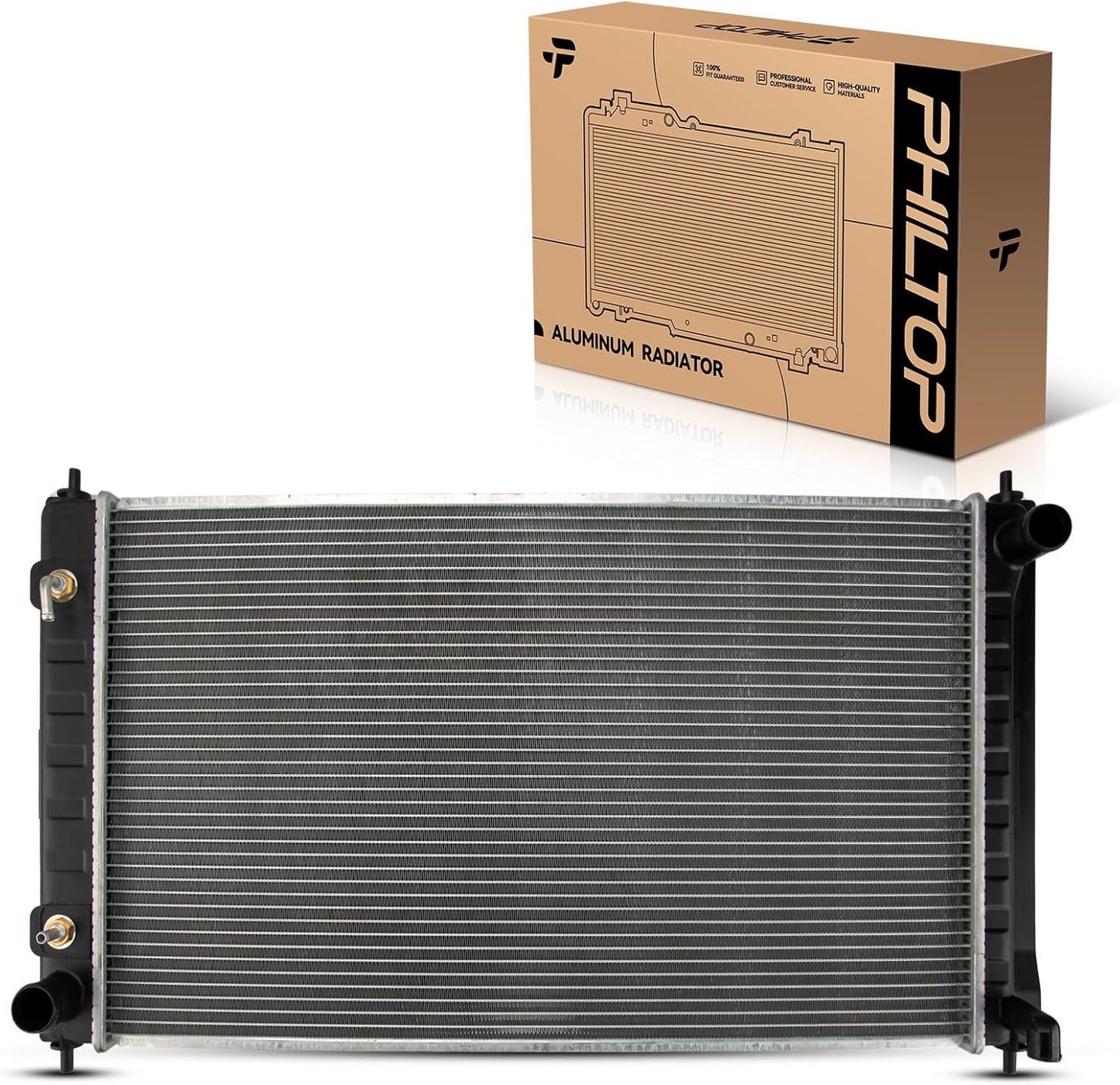 PHILTOP CU2988 Engine Coolant Aluminum Radiator for Altima