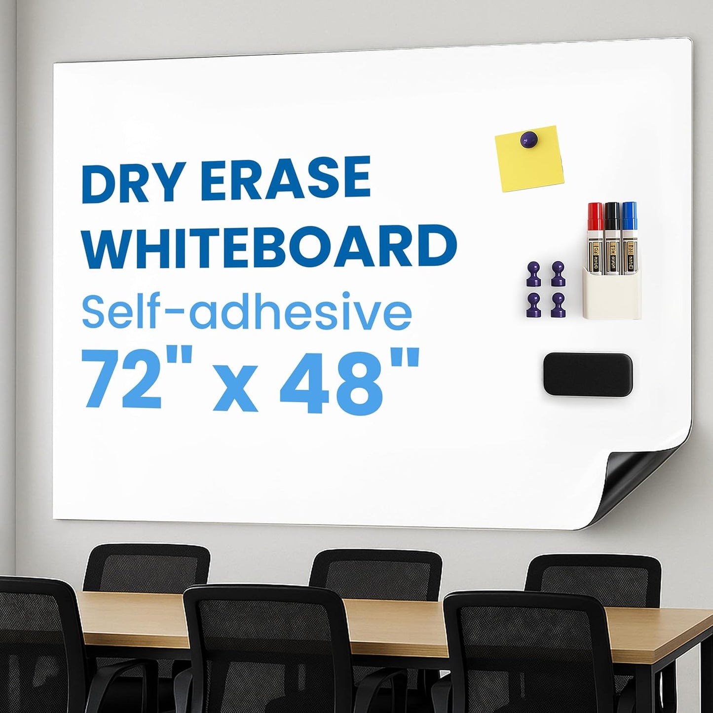 Magnetic Whiteboard Contact Paper for Easy Writing and Cleaning