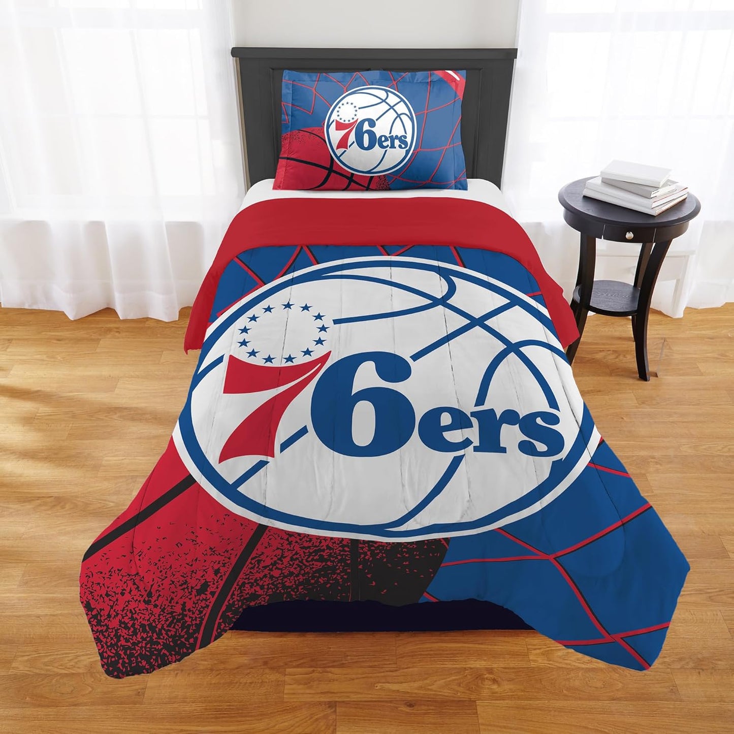 Philadelphia 76ers Officially Licensed NBA Comforter Set for Fans
