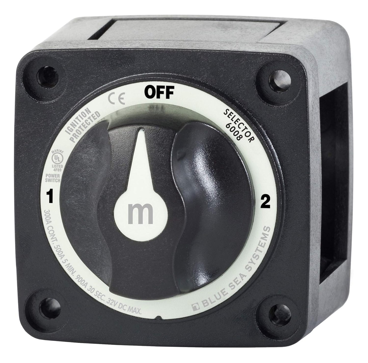 Blue Sea Systems 6008200 m-Series Battery Switch for Boats