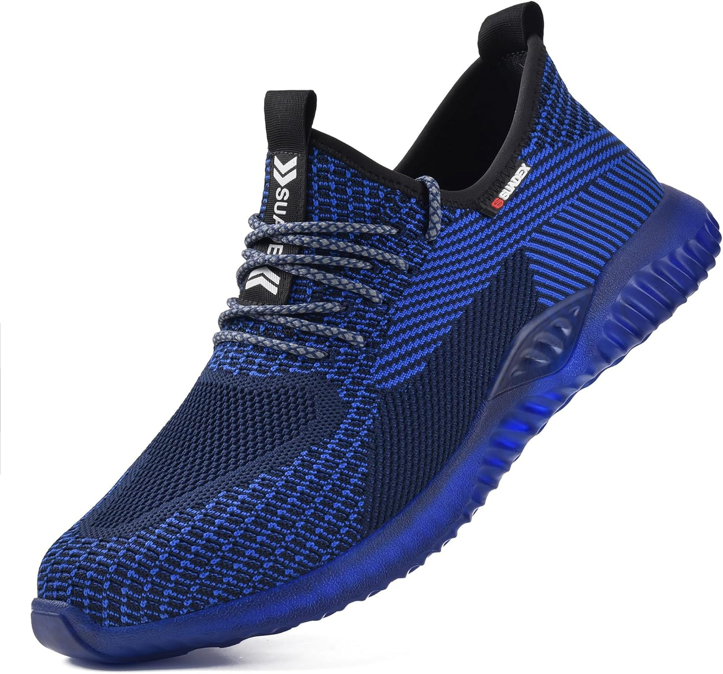 SUADEX Steel Toe Shoes for Men and Women - Lightweight Safety Sneakers