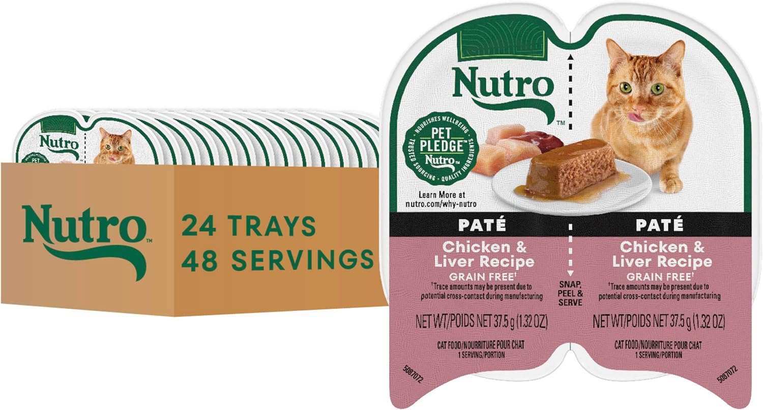Nutro Perfect Portions Wet Cat Food Pate Chicken & Liver Recipe