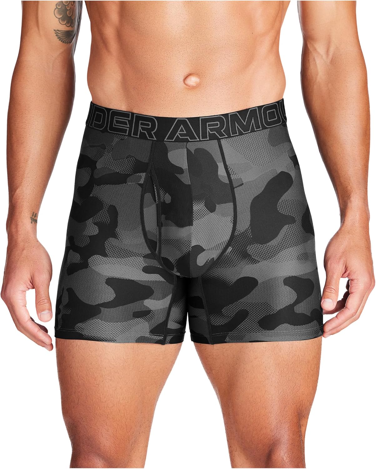 Under Armour Men's Multi-Pack Standard Tech 6 Inseam Boxer Briefs