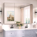 TokeShimi 48 x 32 Mirror Medicine Cabinet - Stepless Adjustable
