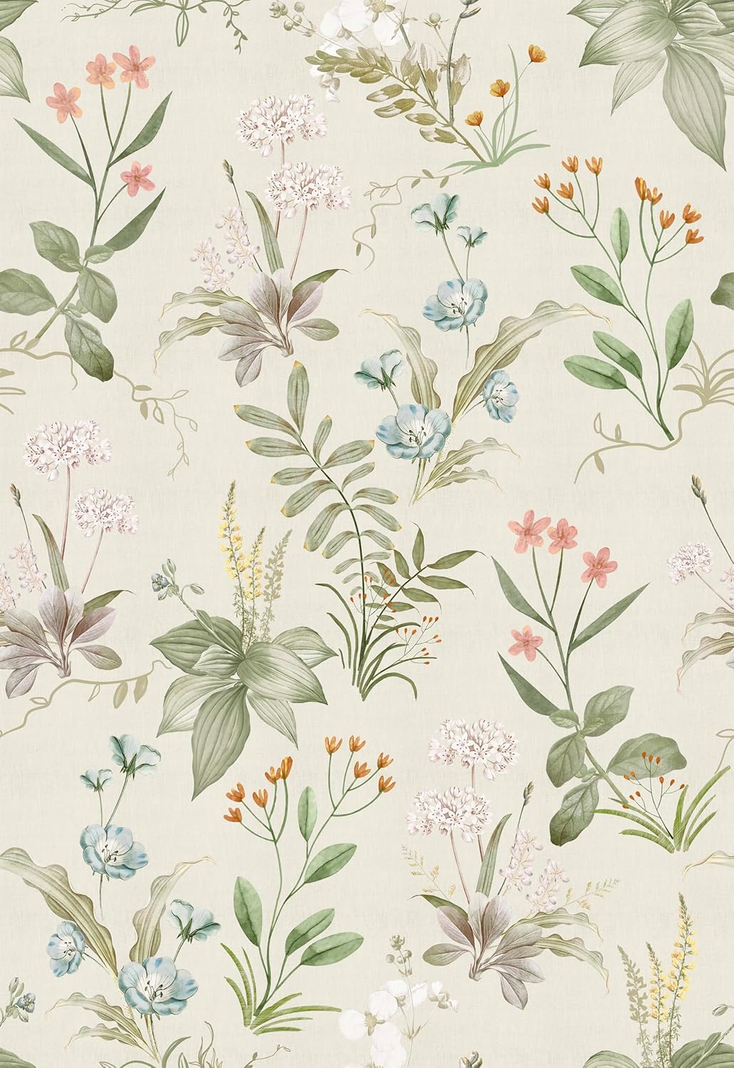 Vintage Floral Peel and Stick Wallpaper for Easy Home Decor