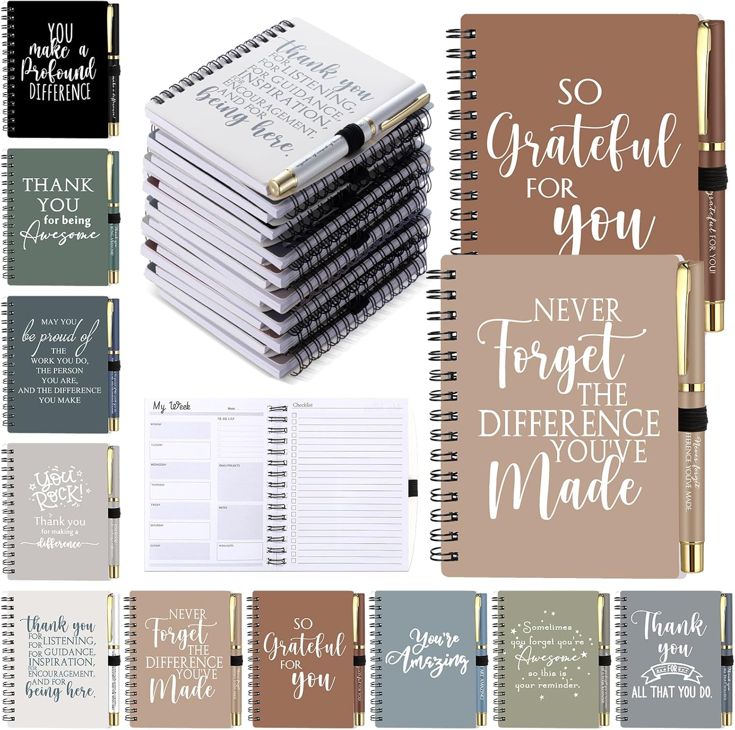 60 Pcs Employee Appreciation Gifts for Coworkers and Staff