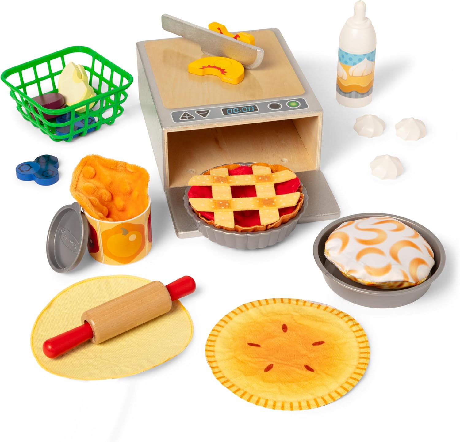 Melissa & Doug Make and Bake Pies Set for Creative Pretend Play