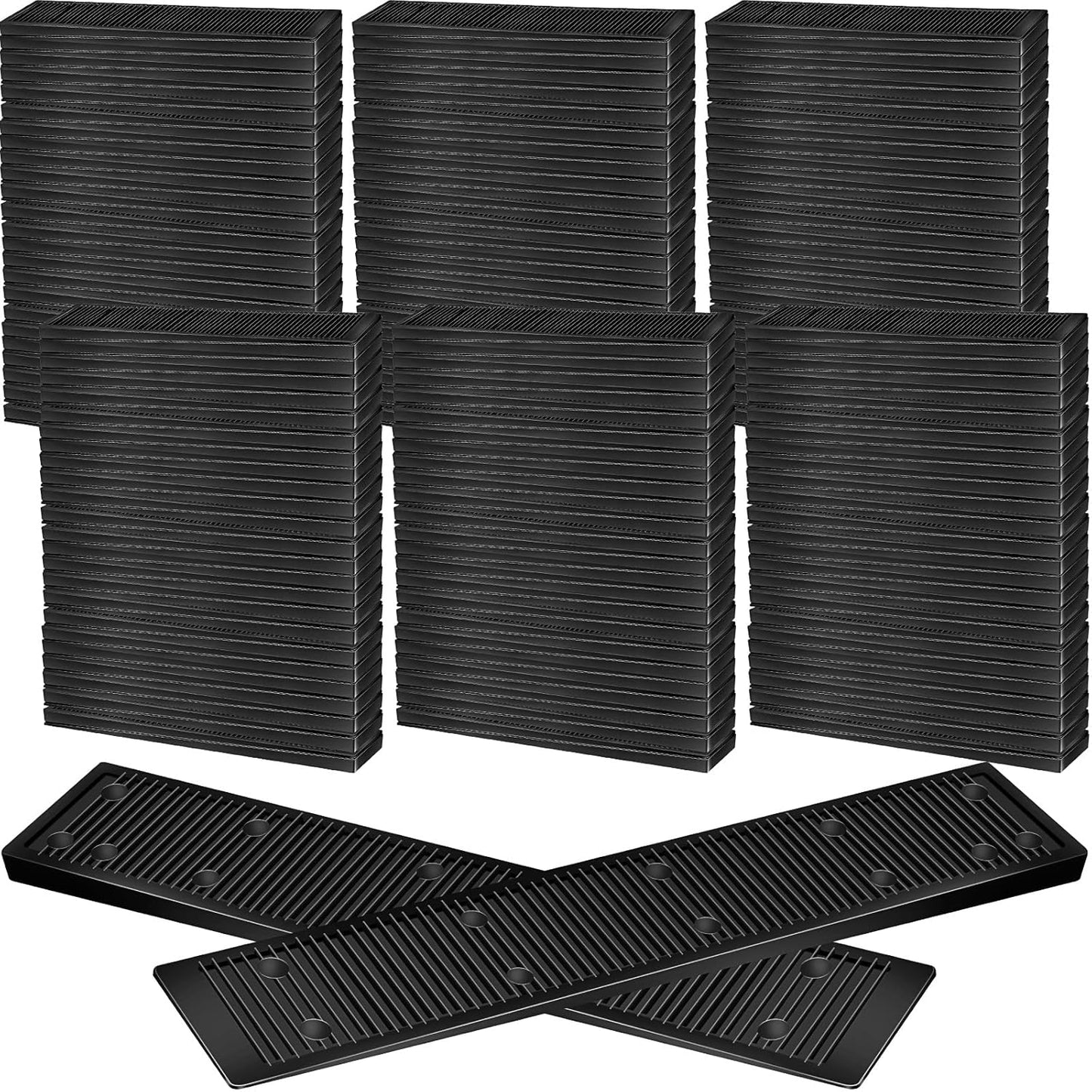 Pangda 250 Pack 8 Inch Composite Plastic Shims for Leveling