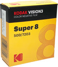 Kodak Super 8 Color Negative VISION3 50D 50 ft Cartridge - Fine Detail