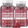 Vitamin B Complex Gummies with B3 B6 B12 & Biotin - Berry Flavor