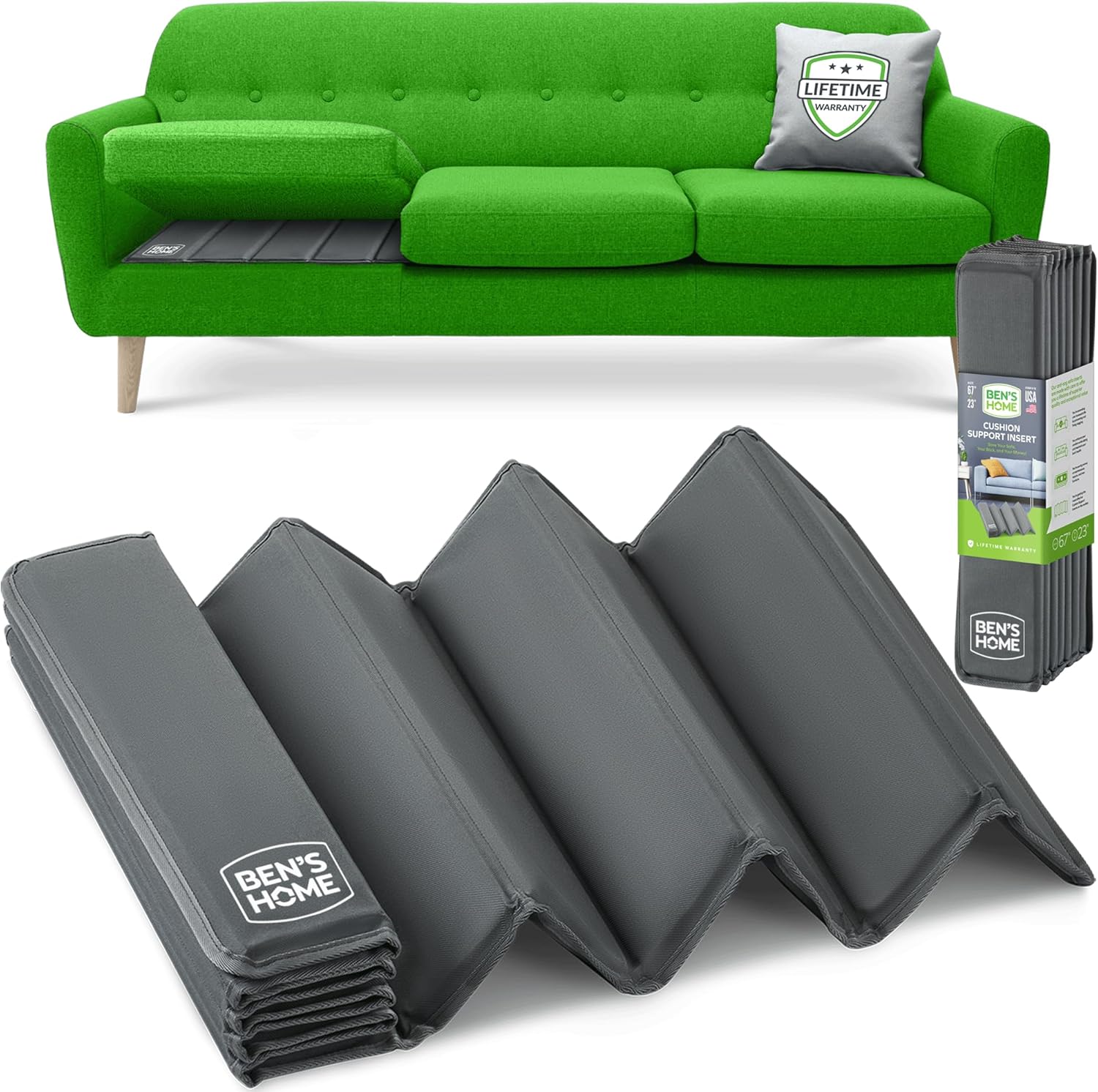 Deep Couch Cushion Support for Sagging Seats - Heavy Duty Board