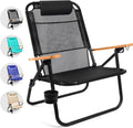 Water Buffalo Bondi Beach Chair Backpack Chair for Adults - Reclining