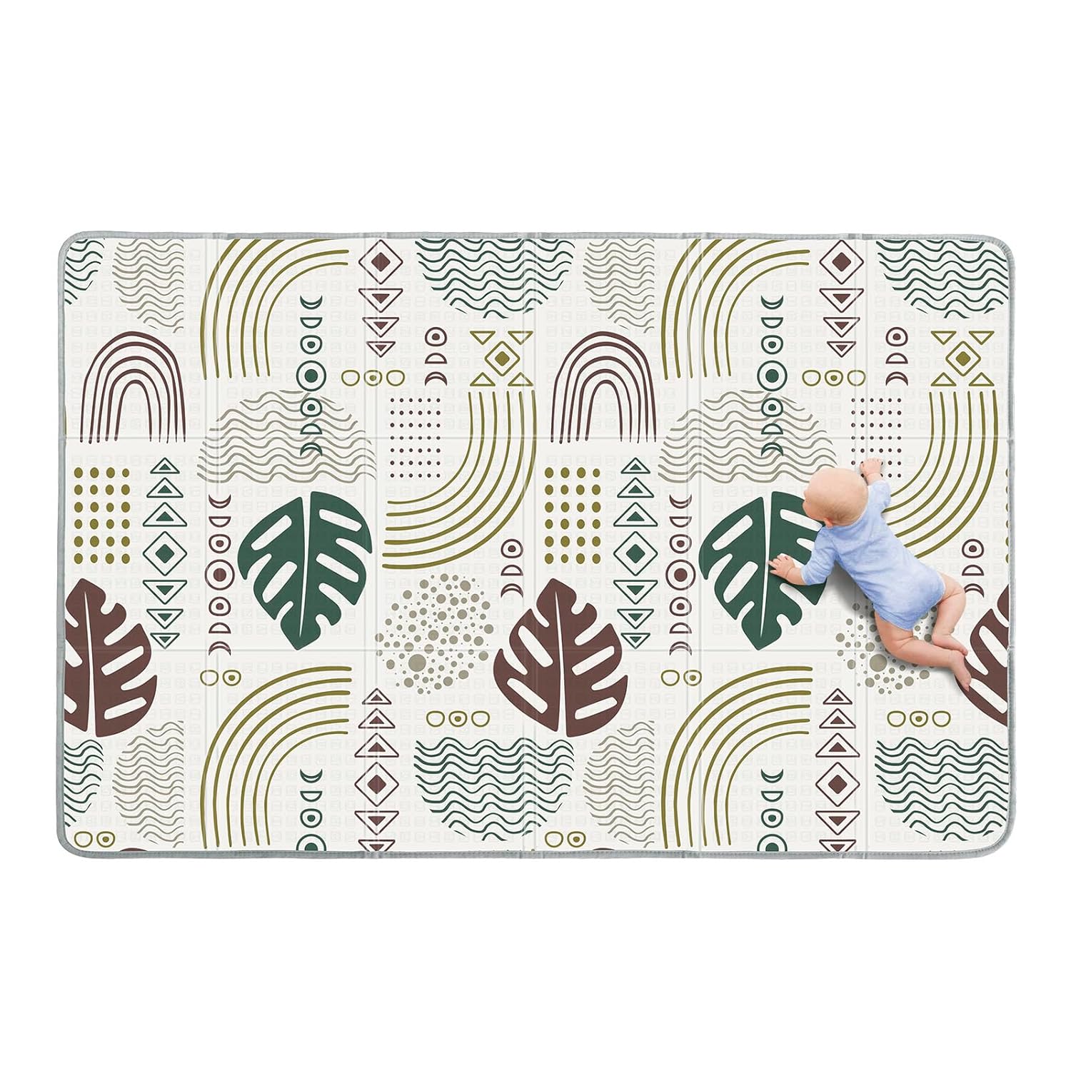 Babebay Reversible Waterproof Baby Play Mat