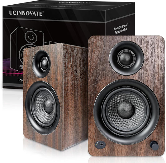 UCINNOVATE Active Bookshelf Speakers: Immersive 3D Sound