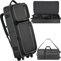 DJ Controller Case with Wheels - Padded Rolling Bag for DDJ
