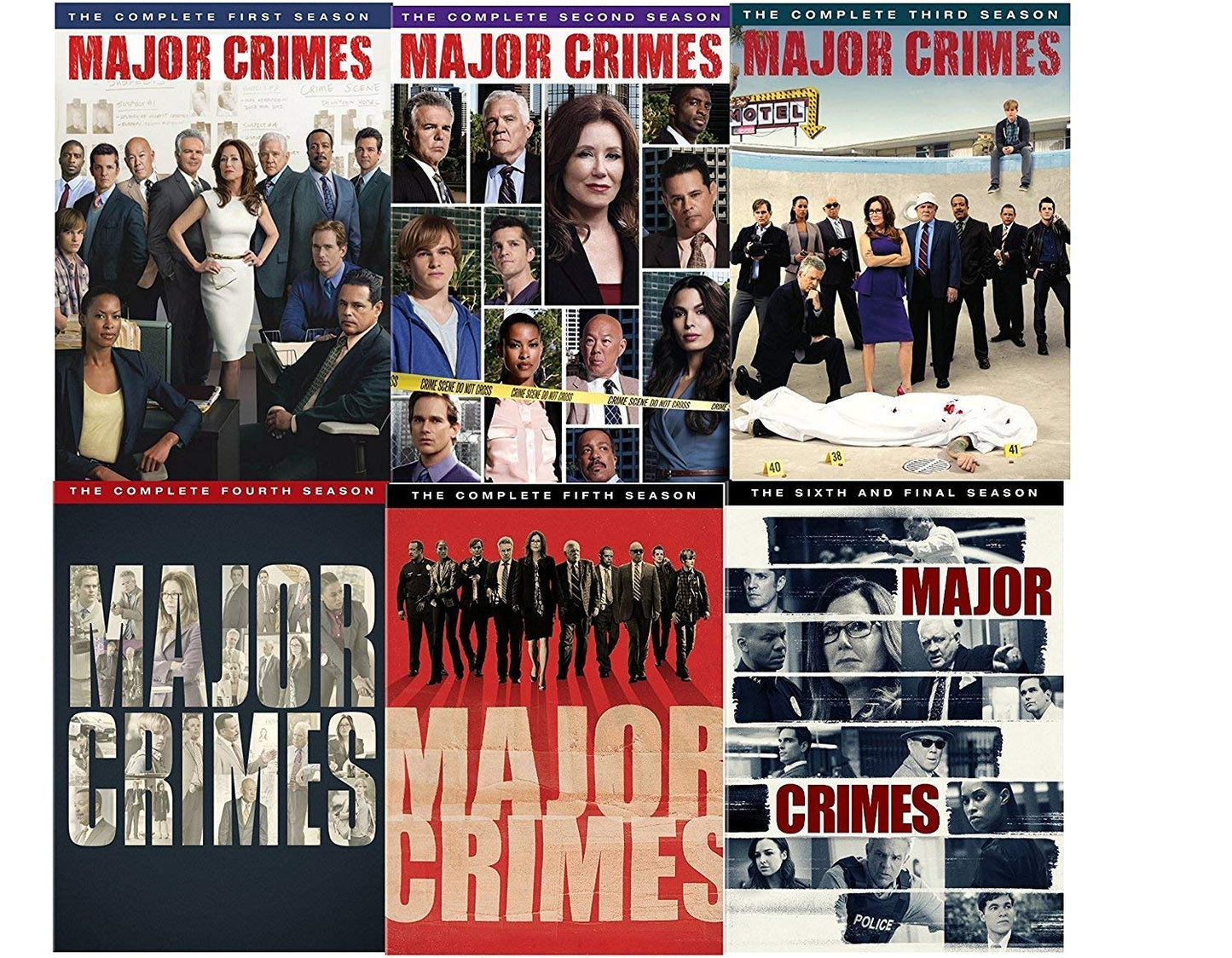 Major Crimes: The Complete Series Seasons 1-6 DVD Box Set Review