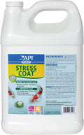 API POND STRESS COAT Pond Water Conditioner 1-Gallon Bottle - Fast