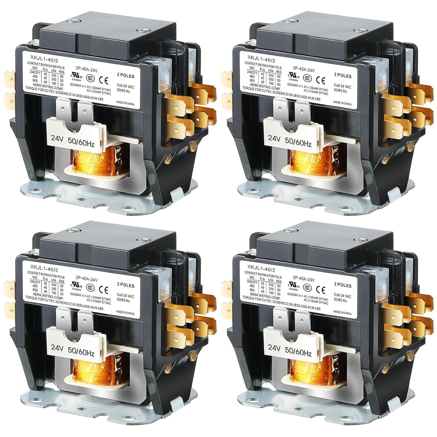Dreyoo 24V Coil 40A 2 Pole Air Conditioner Contactor Review