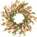 Artgar Fall Wreath for Front Door - 24 in Fall Decor Floral Wreath